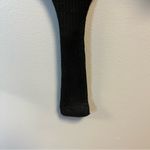 AFRM Bodysuit Black Ribbed Off Shoulder Long Sleeve Bodysuit Sz S EUC Photo 6