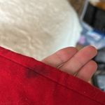 Theory WITH TAGS - DEFECTS   Crimson Moleskin Twill Crop Pants Photo 4