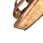 Miz Mooz Brown Leather Kiara Cork Wedge Espadrille Sandals Shoes size 8.5 Photo 7