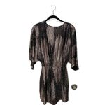 Charlotte Russe SZ XS gold metallic elegant romper Photo 2