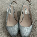 LK Bennett Silver sparkly shoes, low heel Photo 1