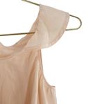 Acne Studios Asymmetrical Tank Peach Pink Size xs Satin Photo 1