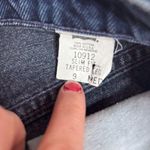 Levi's Vintage Levi’s Orange Tab Hi waisted shorts distressed cut size 9 dark wash boho Photo 2