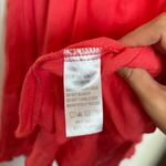 Ocean Drive Coral hankerchief hem fairy dress, M Photo 5