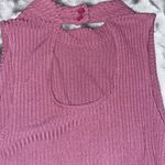 Ribbed Tank Dress Purple Size M Photo 1