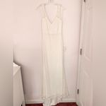 Lulus  Beloved Eternity White Lace Sleeveless Maxi Dress Photo 3