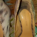 Gianni Bini  Beige Leopard Stitched Heels Sz 7.5 Photo 2