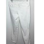 Frank & Eileen Pants Cotton Flax Twill Wicklow Italian Chino Chalk Slacks A48 White Size 6 Photo 14