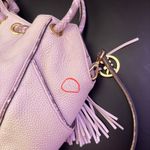 Michael Kors Michael‎ Kors Pebbled Leather Bag Snake Print Tassel Fringe Logo Crossbody Purse Photo 7