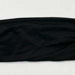 Pretty Little Thing  Women Tube Top Black Strapless Bandeau Stretch Size L Chic Y2K Photo 3