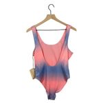 Cabana Del Sol NWT Pink Purple One Piece Swimsuit - Large Photo 1