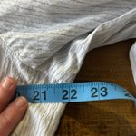 Disney  Store Women's Size XL‎ Pin Stripe Button Up With Minnie Mouse On Back Photo 4