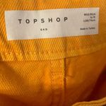 Topshop  High Waist Dad Jeans Orange Women’s Sz 10 Photo 5