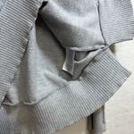 Jockey Gray Sweatshirt Women's Size XL Finger Slit Sleeve Soft Fleece Cowl Neck Photo 4