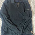 Burberry Black Polo Long Sleeve Shirt Photo 1