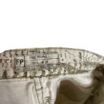 Free People Women's Size 27 Cream Brown Printed Boho Desert Skinny Jeans Photo 5