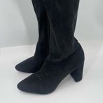 Jeffrey Campbell  Parisah Boots Size 9.5 Over The Knee Black Faux Suede NEW Photo 6