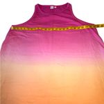 Gap  Ombré Tank Midi Dress – Pink to Sunset Orange Size XXL New Photo 4