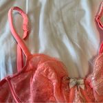 Victoria's Secret  Coral Lace Bra Photo 1