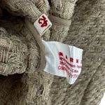 Marni Neutral Beige Woven Metallic Cap Sleeve Cardigan Jacket Size 42 Tan Photo 4