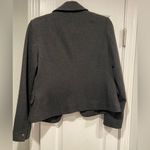 Cartonnier Anthropologie Gray Cotton Blend Everyday Blazer Button Front Size 2 Photo 6