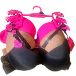 Betsey Johnson (#X-1) 3 pack  Push-Up  bras Photo 0