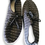 Sport Comfortable Flat Athleisure Women Shoes SZ 6.5 Black Photo 0