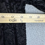 Kate Hill Cardigan Women Small Black Velvet Open Front Whimsigoth Dark Feminine Photo 3