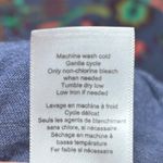 Chico's  Blue Floral‎ Embroidered Short Sleeve Notch Collar Top 1X Plus Photo 9