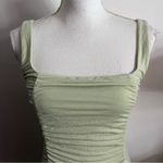 Wilfred  • Mint Green Ruched Bodycon Dress Photo 1
