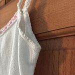 SheIn Size Extra Small XS Off White Lace Trim Women's Teen Girl Cami Top Photo 3