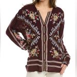 Johnny Was  Carmen Button-Up Blouse in Jam Size L, New w/Tag Retail $375 Photo 2