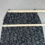 Charter Club Floral Print Linen Blend Capri Pants Black White Size 10 Photo 8