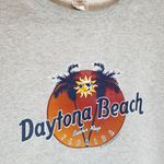 VINTAGE FRUIT OF THE LOOM DAYTONA BEACH FLORIDA DRAWSTRING WAIST SWEATSHIRT XL Blue Photo 3