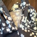 Anthropologie ANTHROPOLOGY moulinette soeurs grey and white cotton and silk mini floral skirt Photo 3