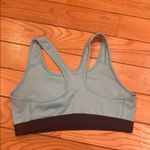 Nike Dri-Fit Size Medium Blue Athletic Sports Bra Photo 2