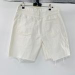 Free People NEW Mid Rise Big Sur Distressed Boyfriend Shorts White Sz 25 Sm Y2K Photo 2