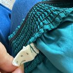 Elegant Teal Long Sleeve Dress Green Size L Photo 2