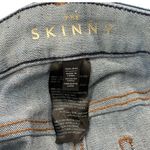 White House | Black Market WHBM The Skinny High Rise Blue jeans Faux Distressed Casual Denim Womens Size 0 Photo 5