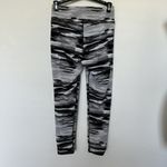 Aerie athletic high waist crop leggings SMALL pants camo black white Photo 3