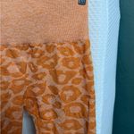 NVGTN  Seamless Leopard Print Leggings Orange High Waist size M Photo 3