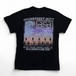 Backstreet Boys 2014 In a World Like This Concert Tour Black Shirt Size Small Photo 7