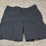 Athleta  Women's Gray Dipper Bermuda Hiking Shorts Size M Quick-Dry​ Photo 0