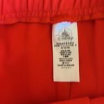 Disney NWT  Park Bright Orange / Red Pull On Pant Glitter Gold Logo Medium Photo 7