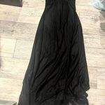 Jump Womens Black Prom Wedding Guest Sweet 16 Long Maxi Dress Size 5/6 Diamonds Photo 4