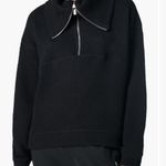 Sweaty Betty Restful Boucle Half Zip Sweatshirt, Burgundy, Women’s 8 Photo 8