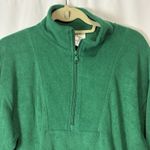 Aerie  Kelly Green 1/4 Zip Terry Oversized Sweater Size S Offline Cozy Photo 1
