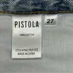 Pistola Devin High Rise Mom Cut Off Shorts Distressed Light Wash St.Tropez 27 Photo 8