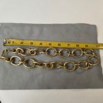 Julie Vos 24K Plated Gold & Blue Gemstone Bali Necklace & Bracelet Set Photo 9