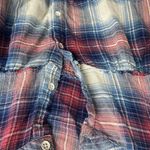 Catherine Malandrino  flannel M plaid popover. Photo 1
